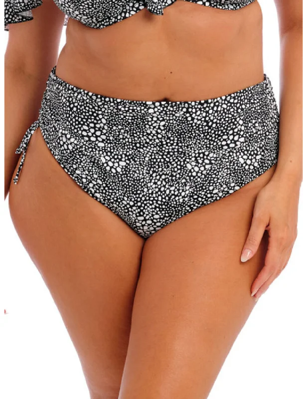 Elomi Pebble Cove Adjustable Swim Brief, Black | Elomi Pebble Cove Bikini Briefs Deep-V Swimsuit Design Elomi Pebble Cove Adjustable Swim Brief, Black | Elomi Pebble Cove Bikini Briefs Deep-V Swimsuit Design