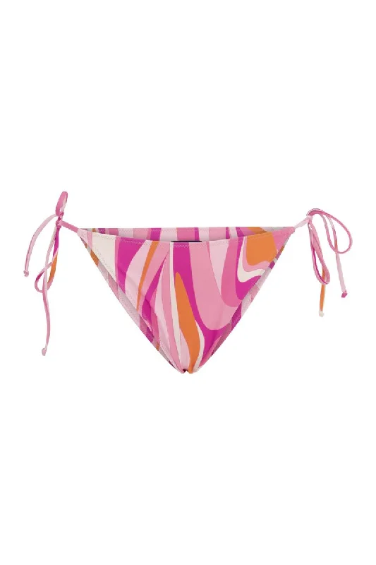 Fancy swim briefs with ties High-Cut One-Piece