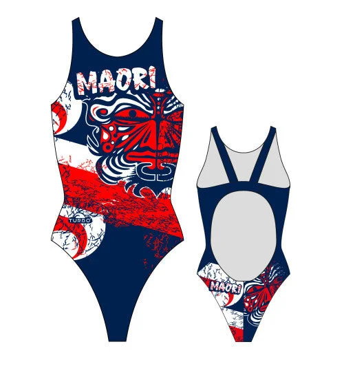 .IN_STK - TURBO Maori Flag - 898111-0807 - Womens Swimsuit / Swimwear / Costume - Swimming Bold High-Cut Bikini .IN_STK - TURBO Maori Flag - 898111-0807 - Womens Swimsuit / Swimwear / Costume - Swimming Bold High-Cut Bikini