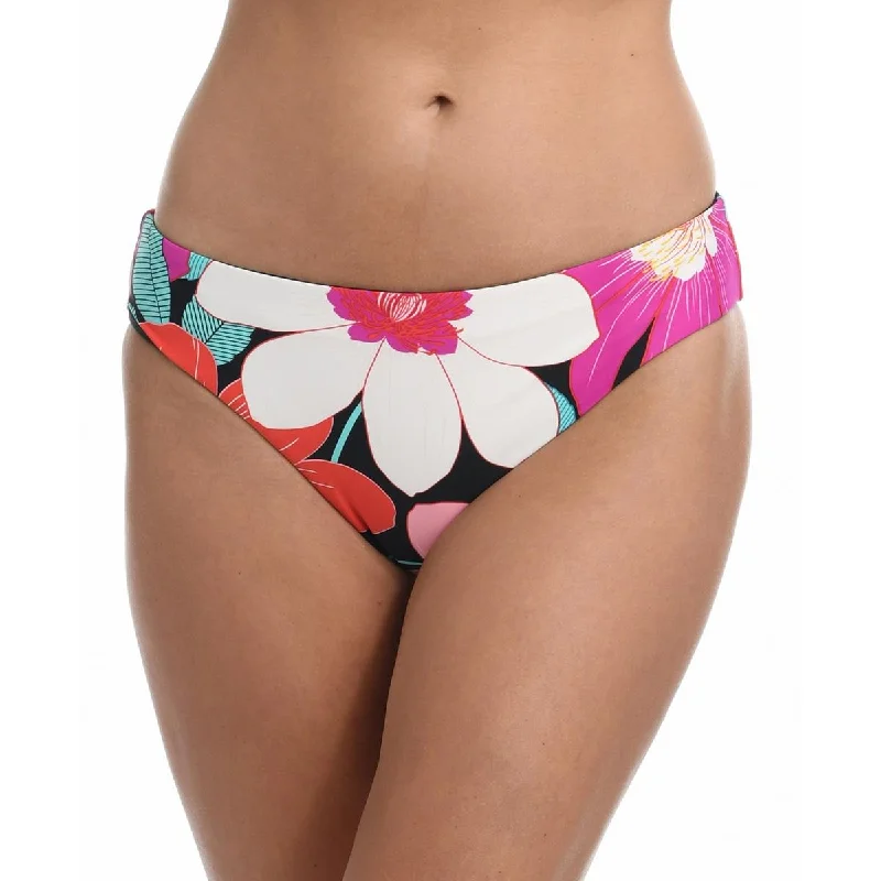 La Blanca Womens Floral Reversible Swim Bottom Separates Beach Ready Swimsuit