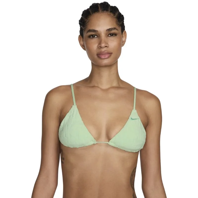 Nike - Swim Retro Flow Women's String Bikini Top (Vapor Green) Lace-Detail Bikini Set Nike - Swim Retro Flow Women's String Bikini Top (Vapor Green) Lace-Detail Bikini Set