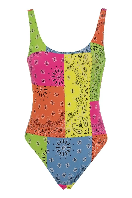 One-piece swimming costume High-Waist Bikini Set