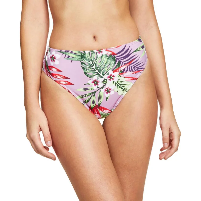 Salt + Cove Womens High-Waist Floral Swim Bottom Separates Classic One-Piece