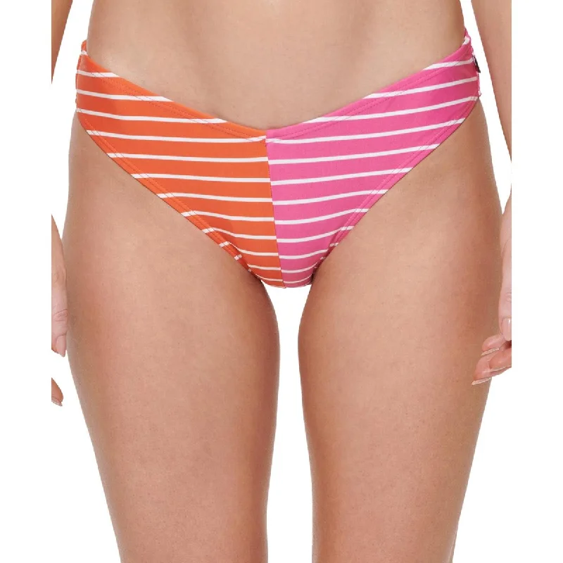 Tommy Hilfiger Womens Striped Lined Swim Bottom Separates Swim Skirt Set