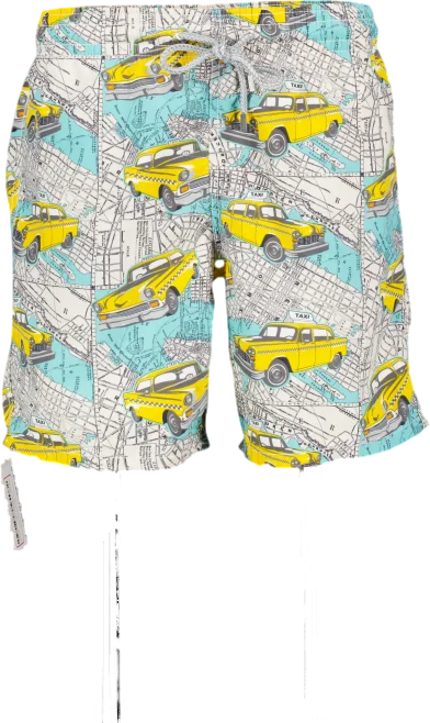 Vilebrequin Multicoloured Grey Moorea Taxi Swim Shorts UK L Soft Beachwear Set