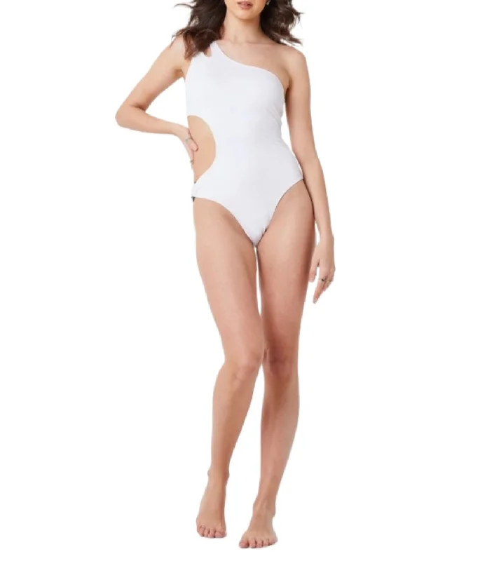 Women's Recycled Cut-Out Swimsuit Stylish Cover-Up Set