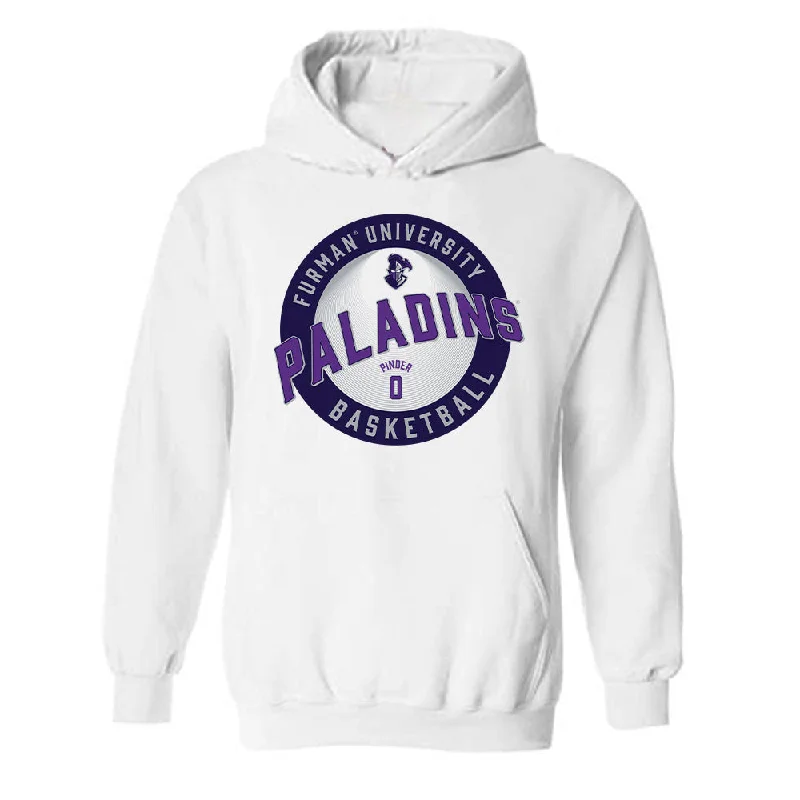 Furman - NCAA Women's Basketball : Jayda Pinder - Classic Fashion Shersey Hooded Sweatshirt Hooded Sweatshirt Casual Wear Street Style Furman - NCAA Women's Basketball : Jayda Pinder - Classic Fashion Shersey Hooded Sweatshirt Hooded Sweatshirt Casual Wear Street Style