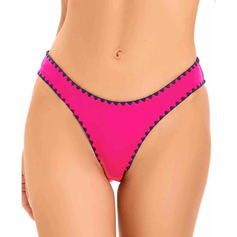 Lucky Brand Womens Pattern Hipster Swim Bottom Separates Sleek Mesh Bikini